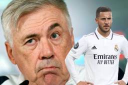 Carlo Ancelotti habló por primera vez de lo que pasó con Hazard en el Real Madrid.
