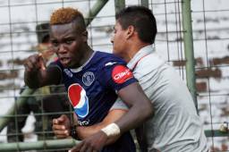 El delantero del Motagua, Rubilio Castillo, ha sido constantemente expulsado y siente que los árbitros se han ensañado con él por los reclamos.