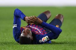 Ousmane Dembelé es duda para el juego ante el Lyon por la Champions League por lesión.