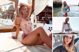 El futbolista del Atlético de Madrid, Joao Félix (que tiene solo 19 años), aparece en una imagen publicada por la hermosa chica Margarida Corceiro, en sus redes sociales.