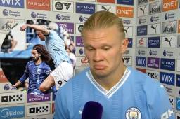 Haaland dice que Cucurella es divertido y hasta le ha pedido la camisa.