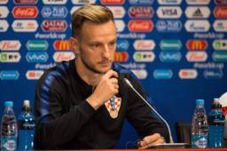 Ivan Rakitic se prepara para jugar la final de la Copa del Mundo contra Francia.