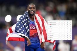 Estados Unidos y China tienen la misma cantidad de medallas de oro en los Juegos Olímpicos París 2024.