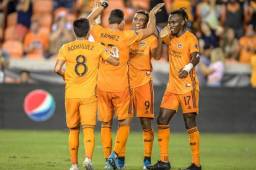 Alberth Elis volvió a marcar para el Houston Dynamo de la MLS. Orlando City fue su víctima. FOTO: Cortesía Houston Dynamo.