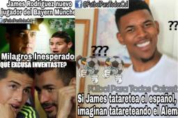 En las redes sociales no podían faltar los memes sobre el acuerdo que hubo entre el Real Madrid y Bayern Munich por la cesión de James Rodríguez.
