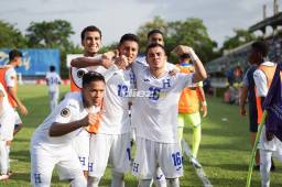 Honduras terminó como líder de grupo tras vencer a Costa Rica en el Premundial Sub-20. Foto: Mauricio Ayala.