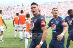 El delantero paraguayo se mostró feliz tras haber conquistado el bicampeonato.