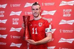 Gareth Bale se llevó el MVP del partido entre Gales y Estados Unidos.