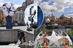 La ciudad de Kiev en Ucrania se viste de gala para recibir esta semana la final de Champions entre Real Madrid y Liverpool en el estadio Olímpico con capacidad para 75 mil personas.