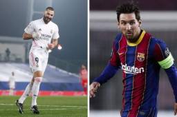 En España sigue la lucha entre Benzema y Messi por el Pichichi de la Liga española.