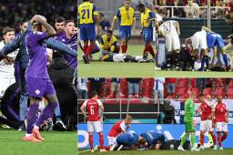 Te mostramos los otros casos de futbolistas que se han desplomado en pleno partido de fútbol. Uno de los más recordados fue el Christian Eriksen en 2021.