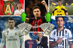 Este jueves se cierra el mercado de fichajes y estos han sido los jugadores que más dinero han costado a sus nuevos equipos.