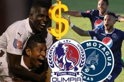 De acuerdo a los valores recabados, Olimpia vale casi seis veces más que Motagua, según Transfermarkt. Cifras realmente impresionantes.