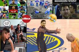 En redes sociales siguen apareciendo memes en contra de Messi por su pobre actuación ante Croacia.