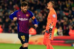 Messi marcó de penal y el Barcelona consiguió los tres puntos ante el Valladolid.
