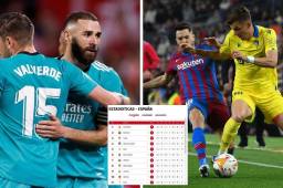 Barcelona queda a 15 puntos del Real Madrid, pero ahora solo con un juego menos que los blancos.