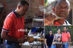 El joven entrenador Raúl Cáceres atendió a DIEZ y contó su historia detrás del fútbol. Es cerrajero y confecciona la llave de la salvación.