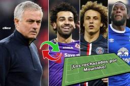 Mourinho es uno de los entrenadores más exigentes de la actualidad y ha rechazado jugadores que en otros clubes se han convertido en grandes figuras. Te presentamos el 11 ideal de los rechazados por el portugués.