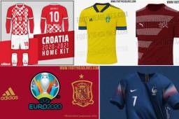 El sitio Footy Headlines, famoso por dar a conocer las nuevas indumentarias de equipos, publicó fotos de los posibles uniformes que lucirán las selecciones el próximo año.