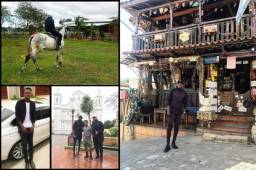 El delantero del Houston Dynamo Alberth Elis tenía la posibilidad de disfrutar de sus vacaciones en otro lugar, pero hacer turismo en Honduras y así se la está pasando.