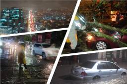 Las diferentes colonias de Tegucigalpa se han visto afectadas por la constante cantidad de lluvia que ha provocado la tormenta tropical Pilar.