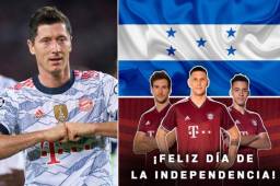 El Bayern Múnich felicitó a Honduras en redes sociales por sus 200 años de emancipación.