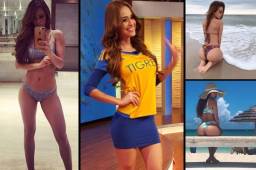 Ella es Yanet García, la bella 'chica del tiempo' mexicana que es aficionada del Tigres y lo estará apoyando en la final de Liga MX ante Monterrey.