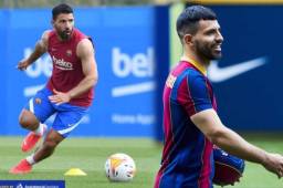 Barcelona desvela el tiempo de baja que estará su nuevo jugador Sergio 'Kun' Agüero por una lesión sufrida entrenando.