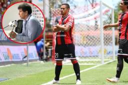 El delantero hondureño Roger Rojas podría vestirse de morado y tiene las puertas abiertas según lo menciona el director deportivo. Foto cortesía Costa Rica Hoy