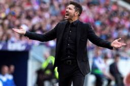 Diego Simeone no podrá dirigir en la final de la Europa League.