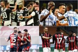 Inter y Juventus jugarán la Champions, el Milan estará en la Europa League y el Genoa se mantiene en Primera.