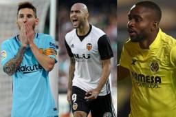 Lionel Messi, Simone Zaza y Cédric Bakambú son de los goleadores en España.