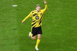 Haaland sigue haciendo goles en Alemania con la camisa del Dortmund. Hizo cuatro hoy el chico de 20 años.