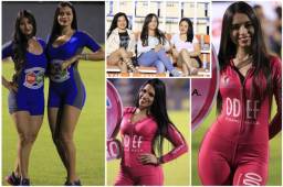 Los partidos de la jornada 17 de la liga se vieron adornados por las bellas chicas que asistieron a presenciarlos.