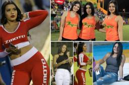 La Jornada 5 del torneo Apertura de la Liga Nacional de Honduras ha hecho llegar lindas chicas a cada uno de los estadios.