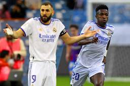 Karim Benzema y Vinicius son los hombres gol del Real Madrid de Carlo Ancelotti.