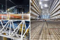 Real Madrid publica impactantes imágenes del interior del estadio Santiago Bernabéu, precisamente del invernadero donde se guardará el césped.