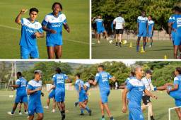 Con Luis Palma al frente; Selección de Honduras entrena en cancha sintética previo a su viaje a Curazao y enfrentar a Haití