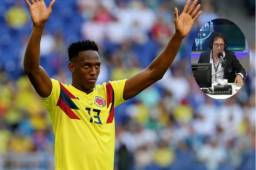 Yerry Mina anotó tres goles durante la Copa del Mundo de Rusia 2018.