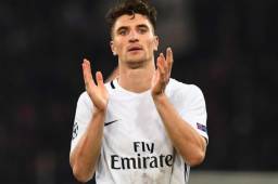 Meunier sufrió la remontada del Barcelona contra el PSG.