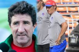 Pedro Troglio le mandó sus felicitaciones a Héctor Vargas y Marathón por los 40 puntos.