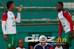 Carlo Costly será por primera vez titular con el Marathón; acompañará en ataque a Yustin Arboleda.