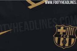 De color negro y dorado, así será el segundo uniforme del Barcelona en la temporada 2020-21.