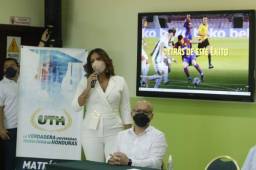 En conferencia de prensa autoridades académicas de la UTH oficializaron su alianza con la plataforma digital de transmisión de conocimiento de Barça Innovation Hub.