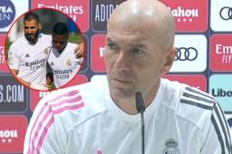 Zinedine Zidane calmó la polémica en torno al tema entre Benzema y Vinicius.