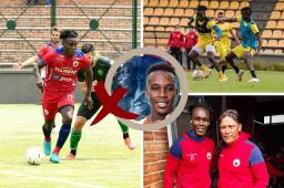 El delantero hondureño se encuentra entrenando con el equipo a la espera que el equipo resuelva su situación de demanda.