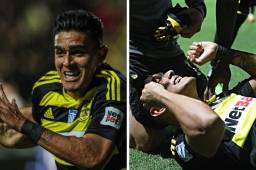 Luis Palma fue la figura del Aris FC al marcar el gol del gane ante el Olympiacos en Grecia.