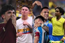 Estos fueron los resultados de la jornada 10 de las Eliminatorias Conmebol: Colombia y la Argentina de Messi golearon