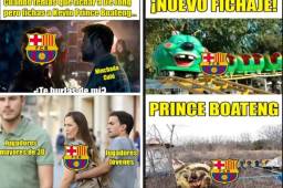 El FC Barcelona anunció a Kevin Prince Boateng como su nuevo jugador y los hacen pedazos en las redes sociales con los memes. ¡Imperdibles!