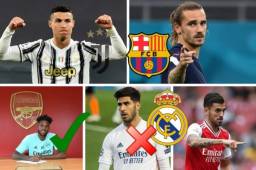El mercado de fichajes en Europa este fin de semana. Messi, Cristiano Ronaldo, Federico Chiesa, Asensio, los nombres del día.